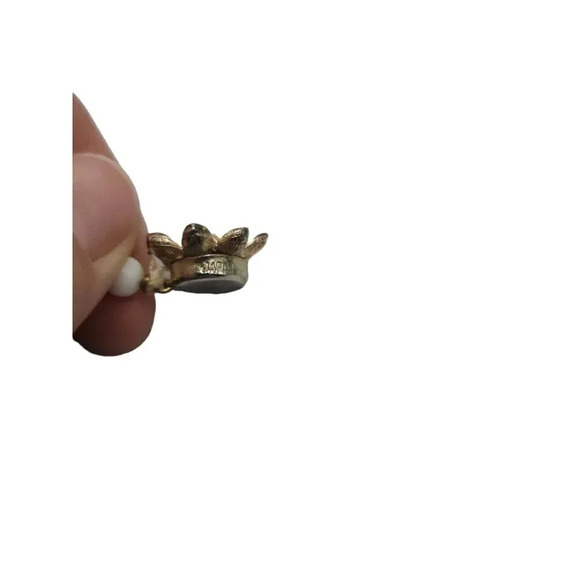 Hand Knotted Long Strand Milky White Glass Beaded Necklace Gold Tone Vintage - Picture 7 of 8